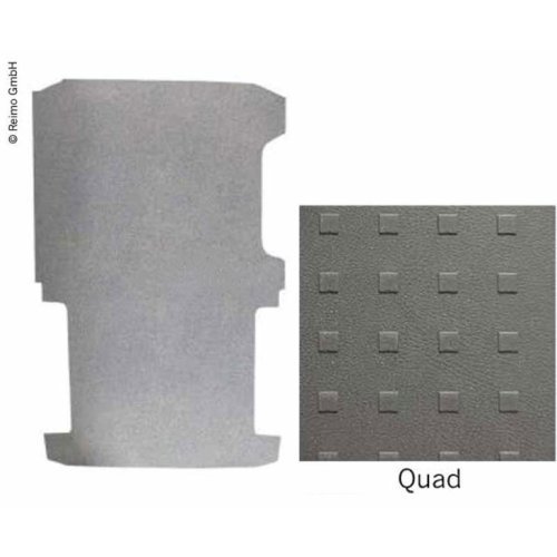 Base plate, 1-piece, for VW T5/T6 kR, decor Quad, length 246c