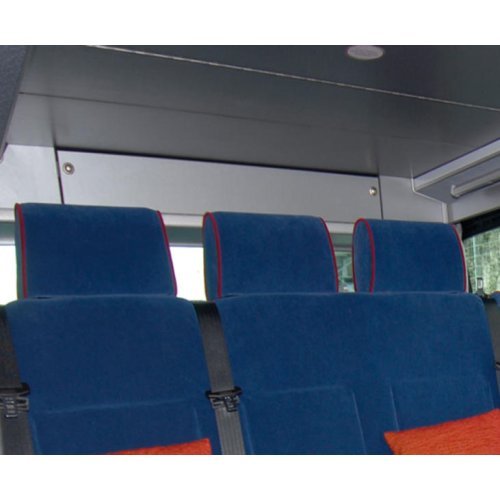 VW T6, VW T5 roof cabinet for Reimo campervan roof, SWB and LWB, silver