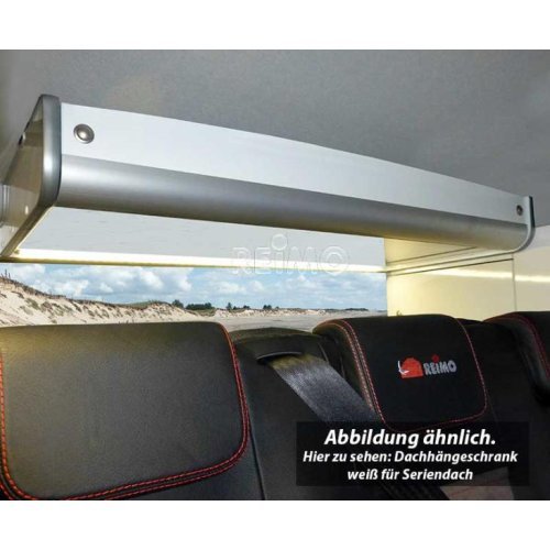 VW T6, VW T5 roof cabinet for standard roof, SWB and LWB, white