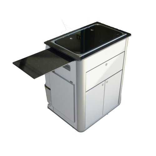 REIMO FLEX KITCHEN with gas system - Removable kitchen part high gloss white