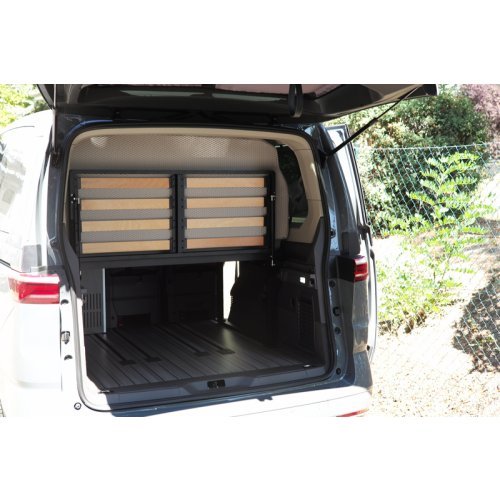 VW Multivan comfort bed - bed system with slatted frame and mattress