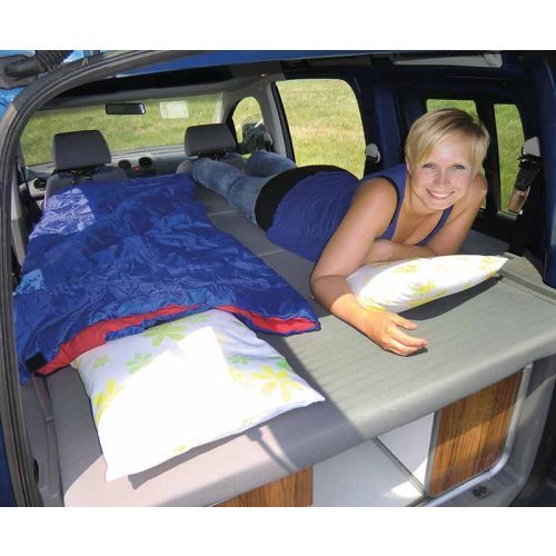 VW Caddy LR Active extendable slatted bed with upholstery and covers