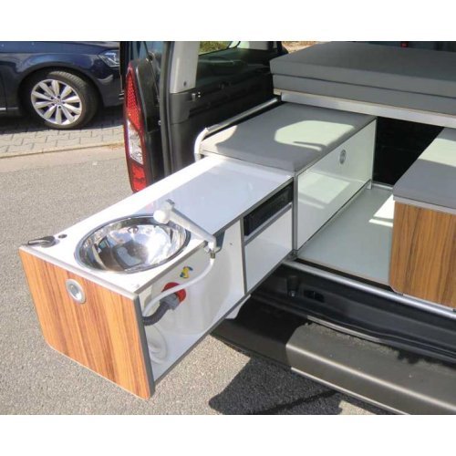 VW Caddy KR+LR Kitchen box Active Ready made