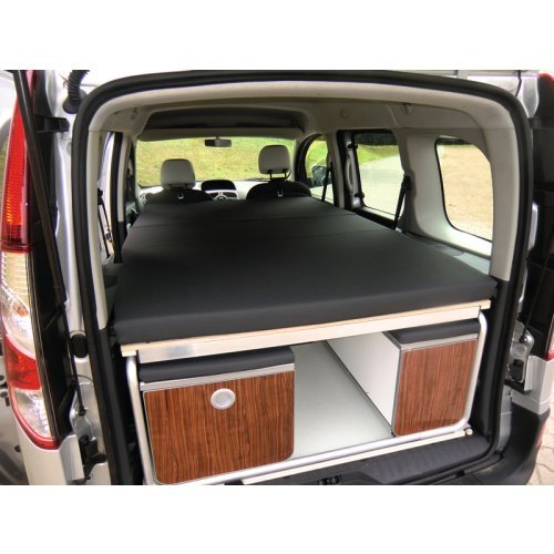 Bed with cushion for Ford Tourneo Connect Minicamper