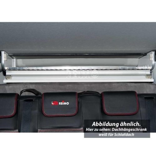 Roof hanging cabinet for sleeping roof EasyFit with slatted frame bed for VW T6/
