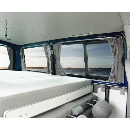 Curtain set opaque for Mercedes Vito Camper