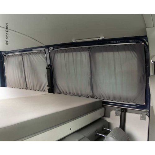 curtain set grey Mercedes Vito from 2015 with interior trim