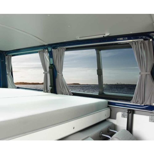 Curtain Set Grey, Mercedes Vito 2015 m. and newer. interior cladding