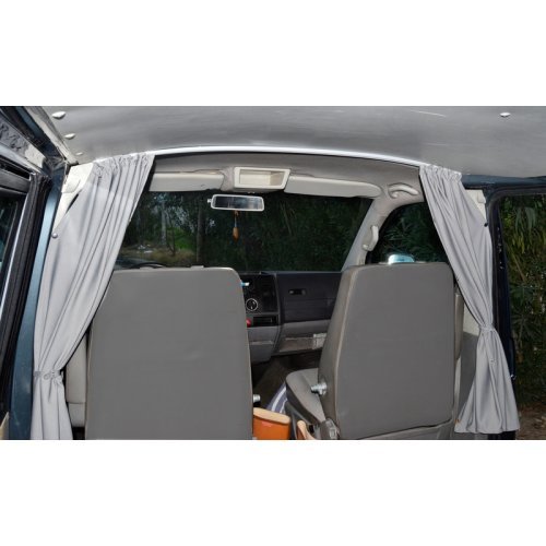 Divider curtain cab VW T5/T6 - Gray - 2-ply
