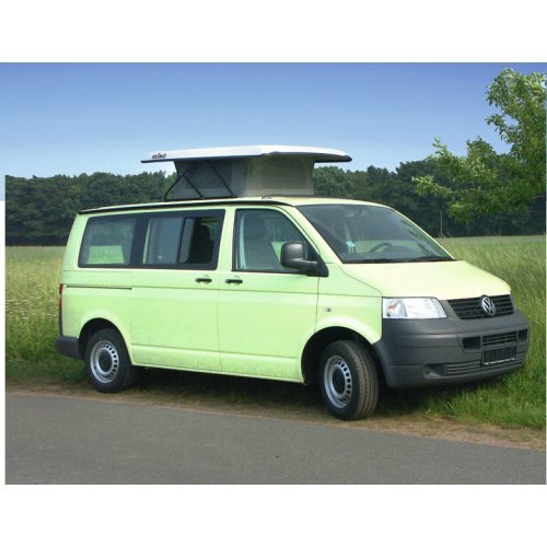 VW T6, VW T5 pop top roof, mushroom roof, superflat, white