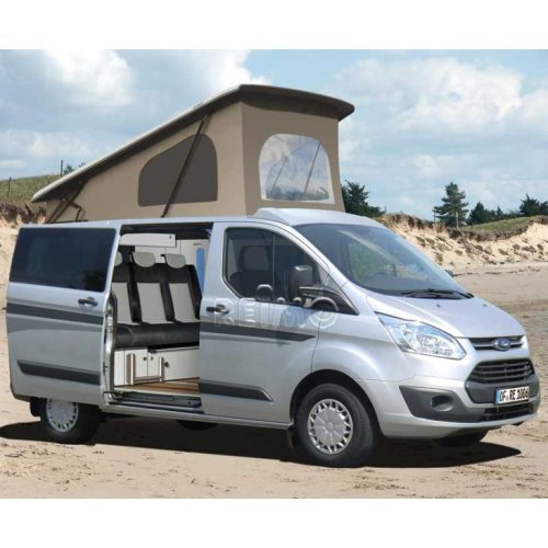 Ford Transit pop top bed, superflat, SBW, from 07/2013, front pop up