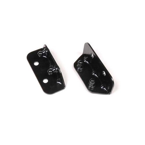 Bracket gas spring holder bottom, 2 ball studs