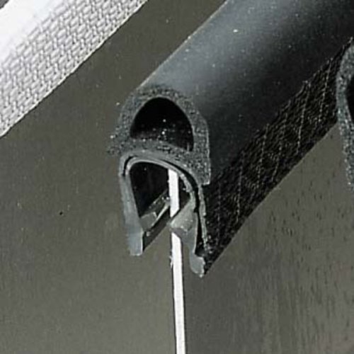 Sealing profile with sealing bead - clamping range 1.0-4.0 mm - length: 50m