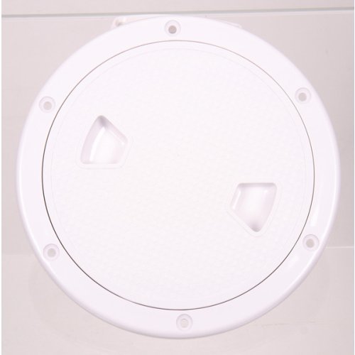 Inspection opening with screw cap Ã?205mm, white