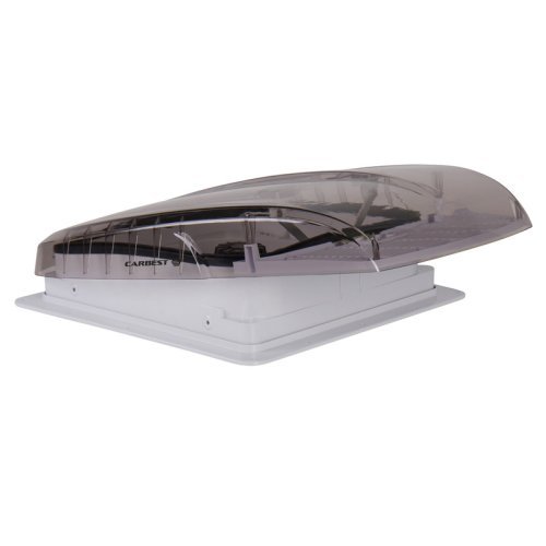 Carbest VanVent roof vent 40x40cm with darkening, smoked glass