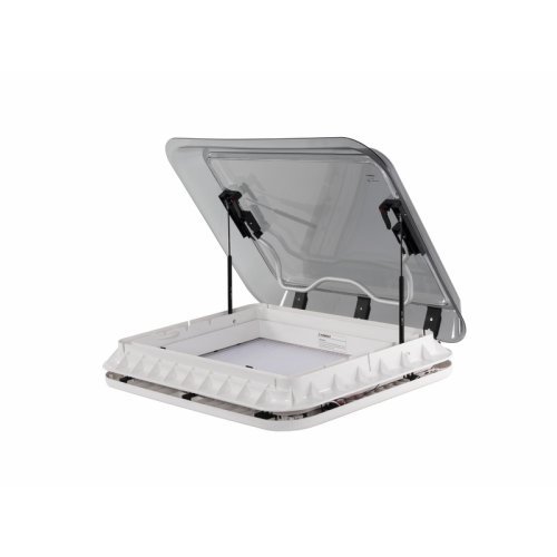 Roof vent motorhome 702x502 mm with forced ventilation
