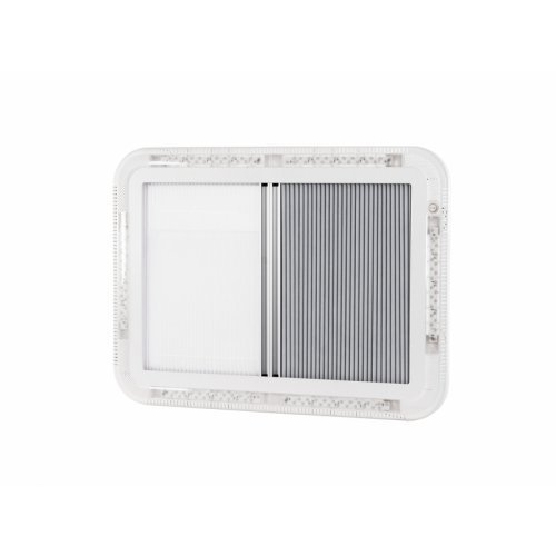 Roof vent motorhome 702x502 mm with forced ventilation