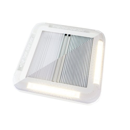 Carbest Roof Hood with LED's 452x402 mm - Without Forced Ventilation