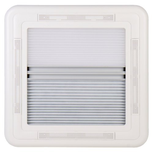 Aerodynamic roof hood incl. blackout and mosquito net - 40 x 40 cm