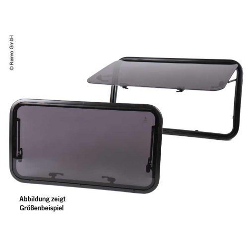 Carbest RW Van Window, Top Hung Window for curved outlines 818x315