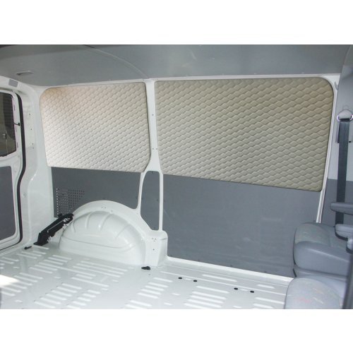 interior VW T5/T6 Bus, grey, sliding door with velcro