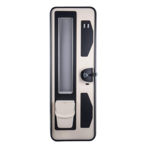 Mobile home body door set - Door size 620 x 1751 mm - Incl. window and blind
