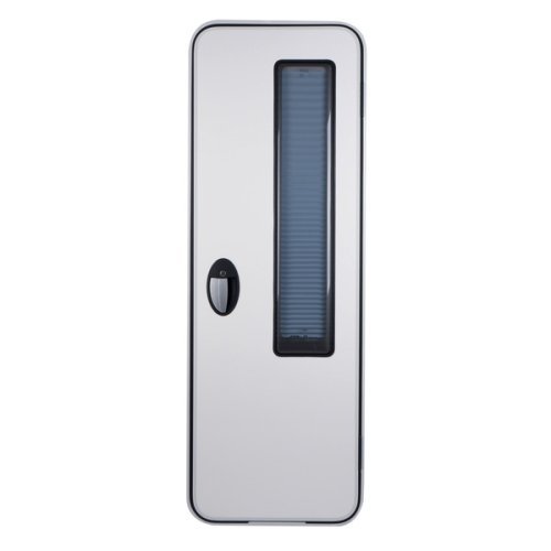 Mobile home body door set - Door size 620 x 1751 mm - Incl. window and blind