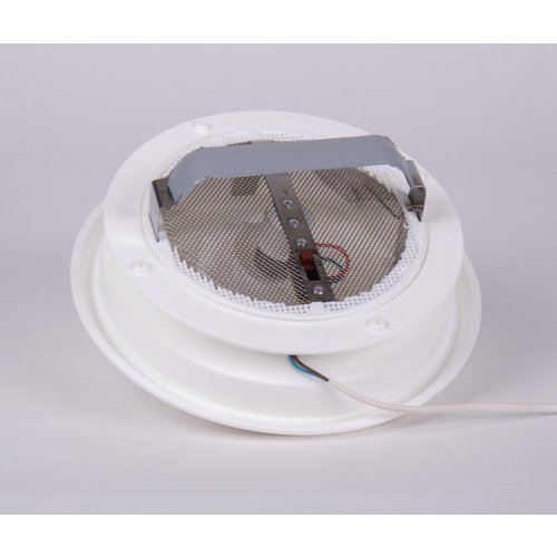 Air outlet Ã?243 mm, roof cut-out 165 mm, with 12V fan