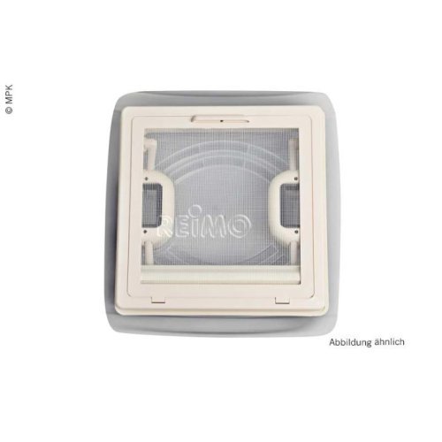 MPK Skylight Vision Vent S 28x28cm - Smoked Glass, Grey Frame