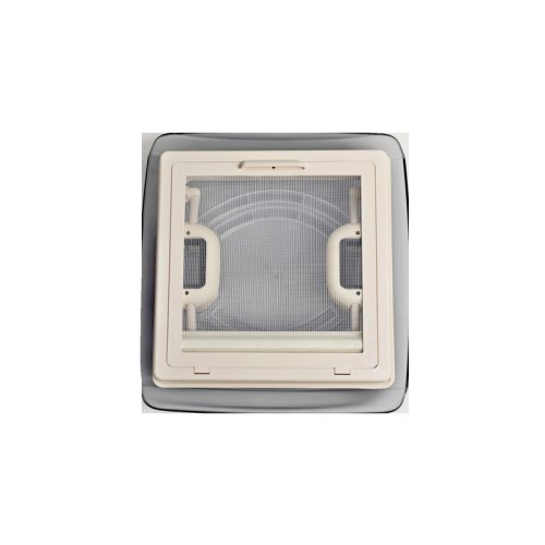 MPK Skylight 28x28cm - White Frame, Smoked Glass