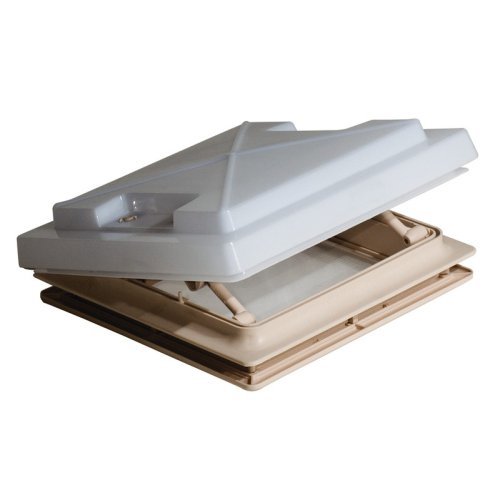 Roof hood with mosquito net 280 x 280 - frosted glass