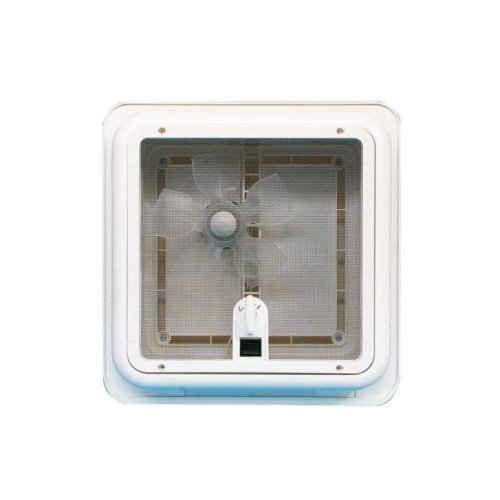 Fiamma Skylight TurboVent 12V, 28x28 cm, Colour: crystal