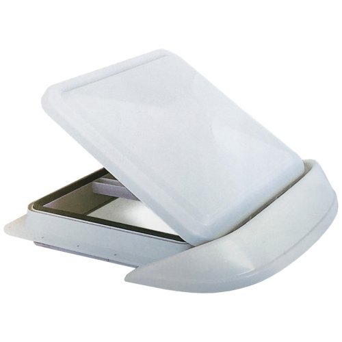 Front spoiler white for roof hatch cover 36-40 cm