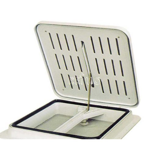 Hatch cover glass white for roof hatch cover 40 x 40 cm