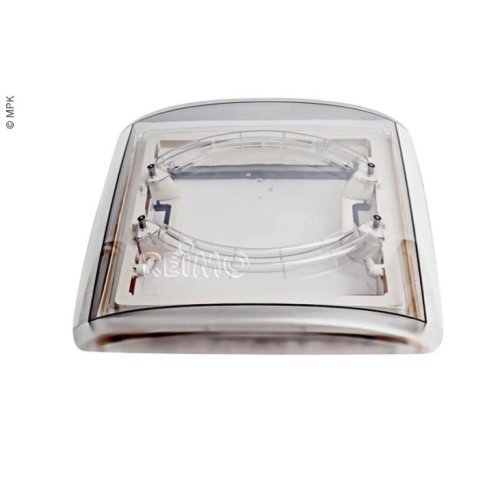 MPK Rooflight 40x40cm with Blackot Blind and Flyscreen, Smoked Glass