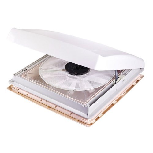 Thule Rooflight Omni-Vent with 12 Volt Fan, 40x40, white