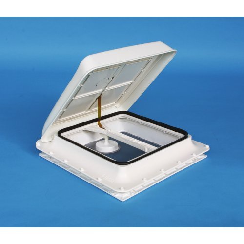 Fiamma Skylight 40x40 cm with crank handle, colour: white