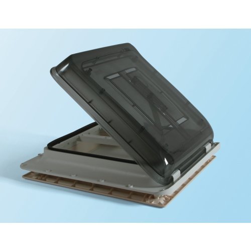 Fiamma Skylight with crank handle - Vent 40x40 cm, Colour: crystal
