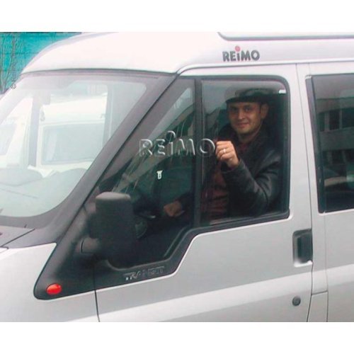 Wind deflector driver/passenger door for Ford Transit Custom from 2013