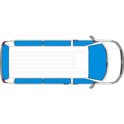 VW T7 complete set 8-piece - With rear window