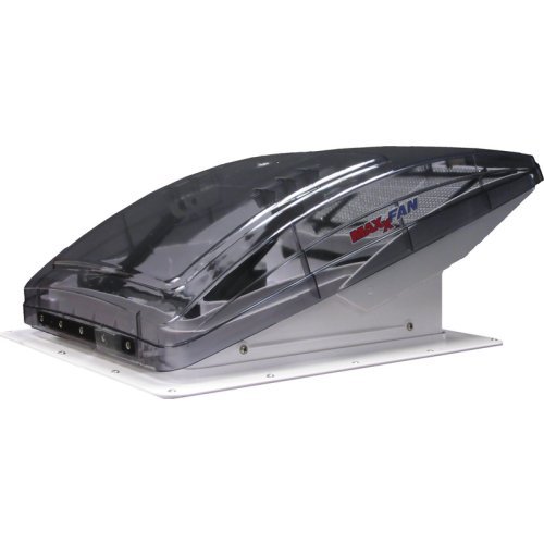 Roof light MaxxFan Deluxe clear glass with Raincover