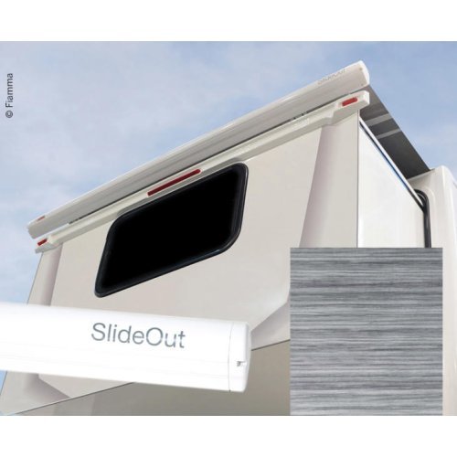 Special awning SlideOut 280 - The awning for mobile vehicle walls