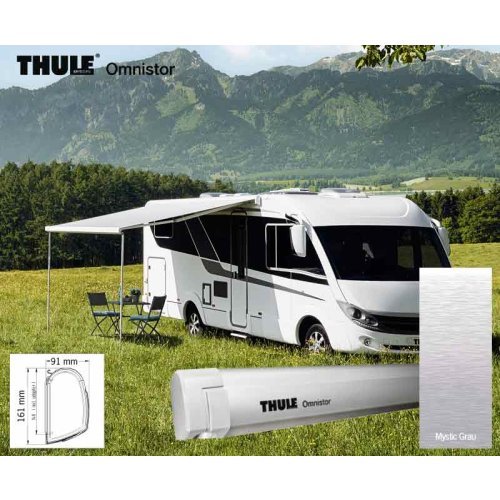 Awning Omnistor 5200 motorized 12V, anodized, 3,55m cloth Mystic Grey