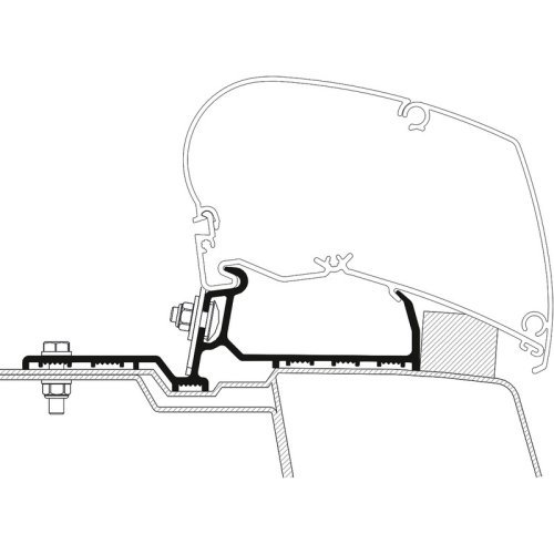 Thule Omnistor Adapter Renault Master G2