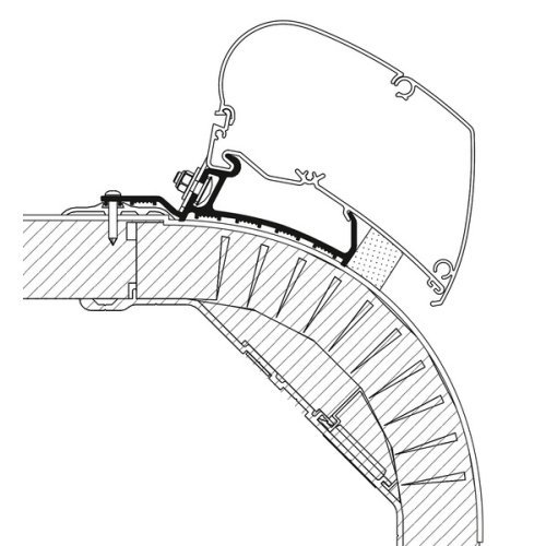 Adapter Thule Omnistor Laika Kreos for TO 9200 / 6300
