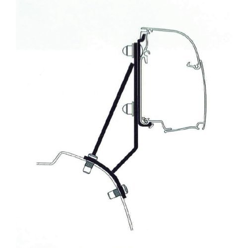 Wall mounting adapter TO 4200 - Ford Transit Custom > 2023