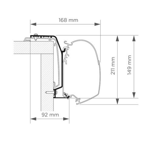 Adapter f. Rapido S8/S80