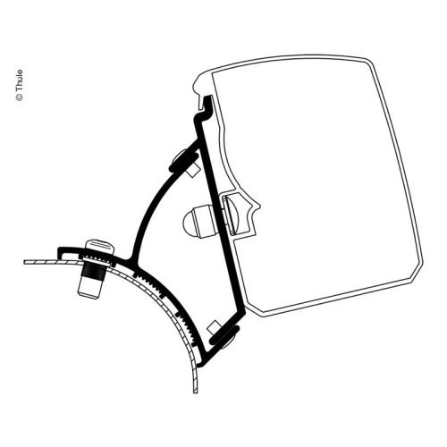 Thule awning 3200, Adapter VW T5/T6 Minivan Fixed RHD