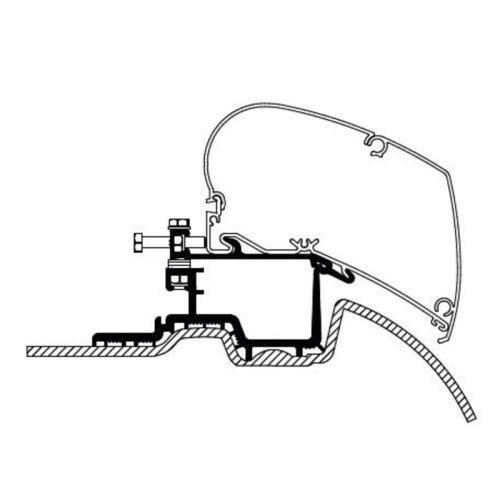 Adapter for Mercedes Sprinter >2007 / VW Crafter 2007-2016
