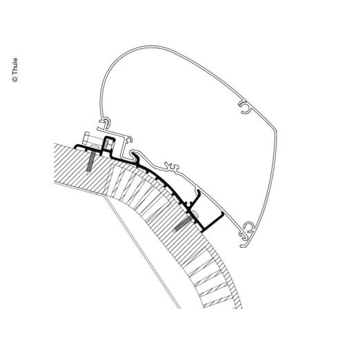 Adapter Carthago Chic 550cm, from 2014, Series 6